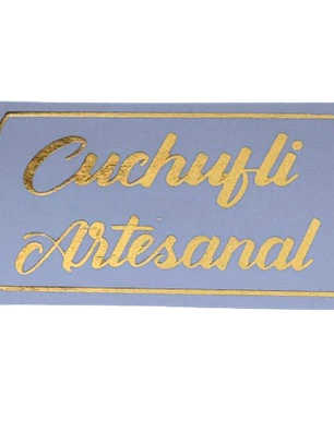 Sticker Cuchufli Blanco 100un