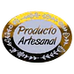 Sticker Producto Artesanal Dorado 100un 38mm - Miniatura 1
