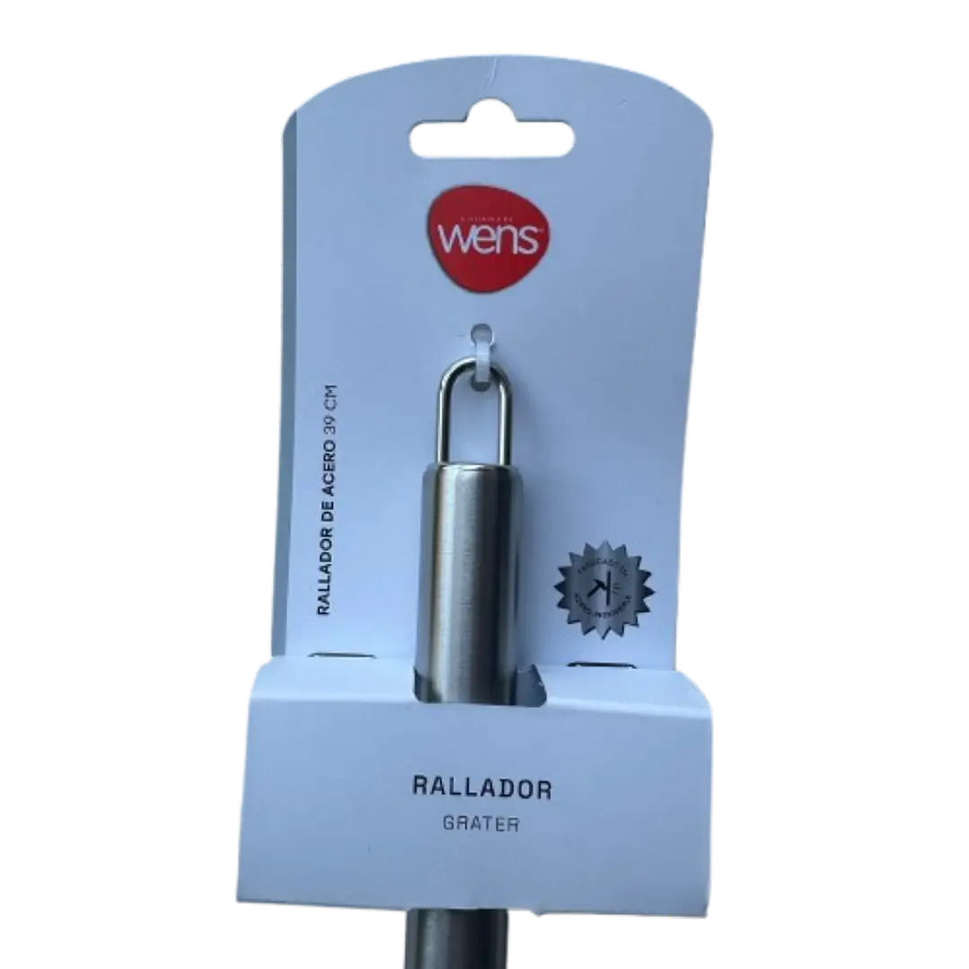 Rallador Con Mango Acero Inoxidable Wens 38cm 3