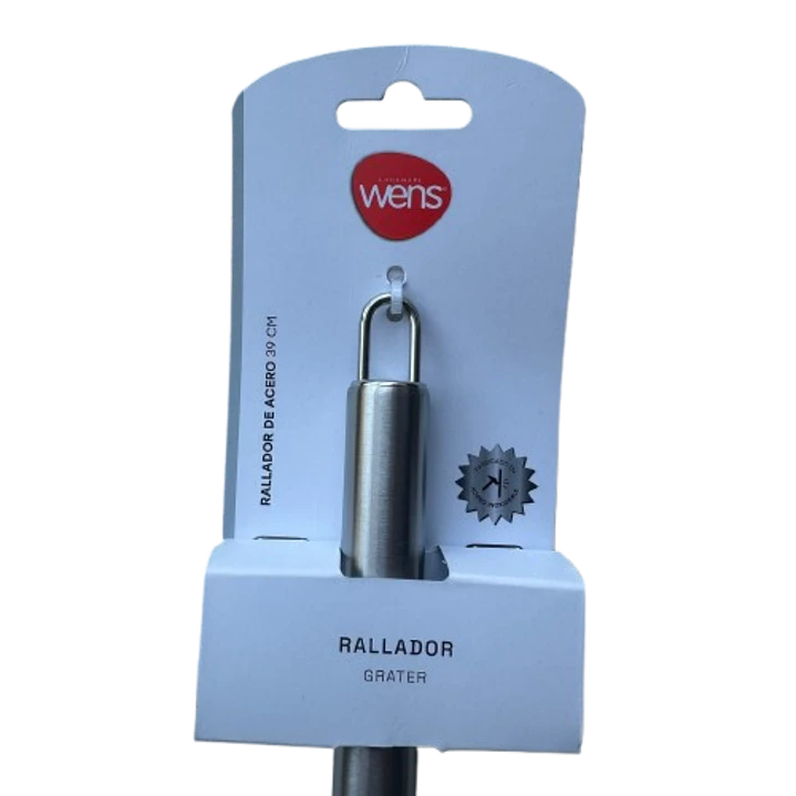 Rallador Con Mango Acero Inoxidable Wens 38cm 3