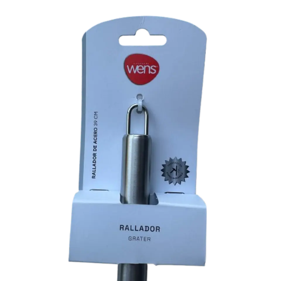 Rallador Con Mango Acero Inoxidable Wens 38cm 3
