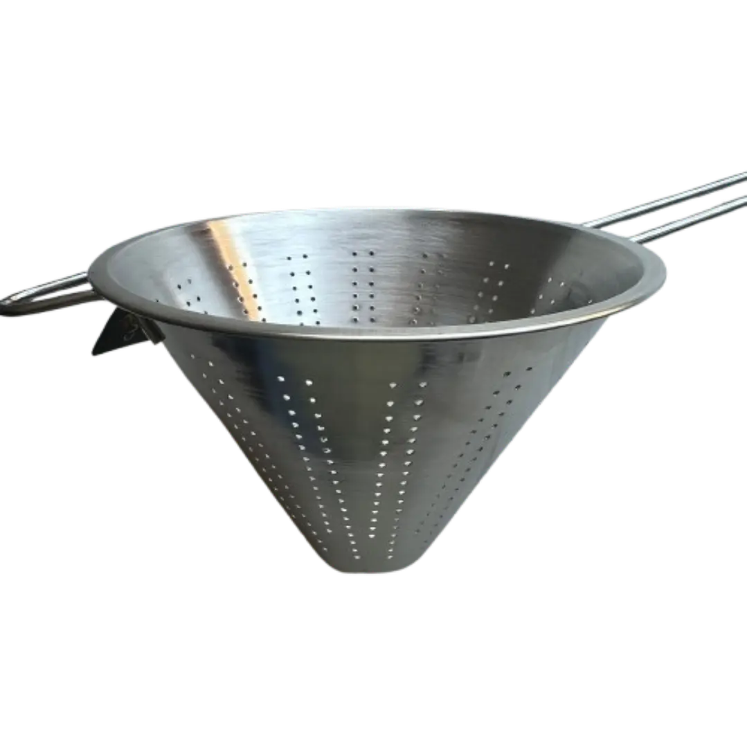 Colador Conico Acero Inoxidable Cuiner 20cm 2