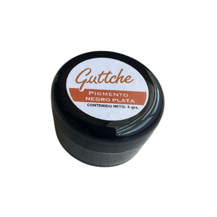 Pigmento Matizador Negro Plata Comestible Guttche 5g 1