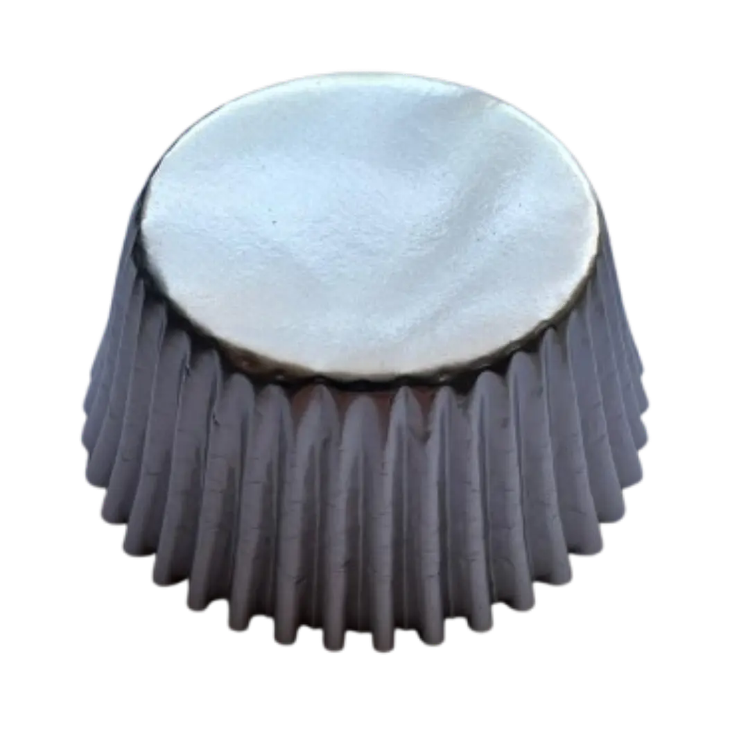Capsulas Cupcake Plateadas 80un E115xIn45mm 1