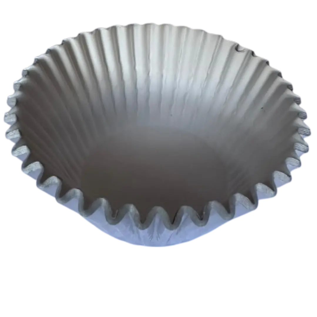 Capsulas Cupcake Plateadas 80un E115xIn45mm 2