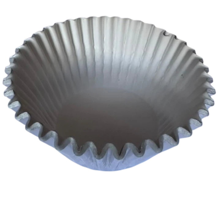 Capsulas Cupcake Plateadas 80un E115xIn45mm 2