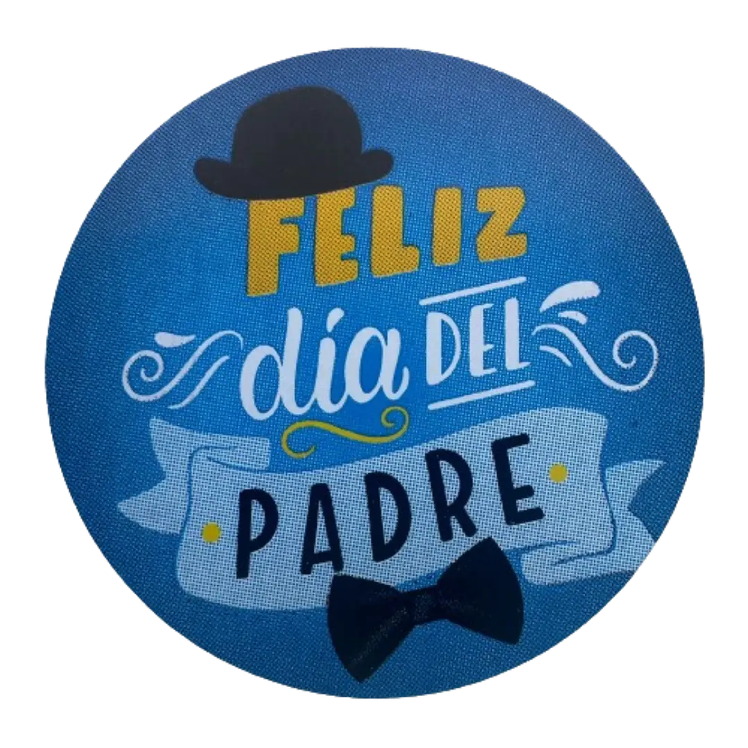 Sticker Feliz Dia Papa A 100un 38mm 3