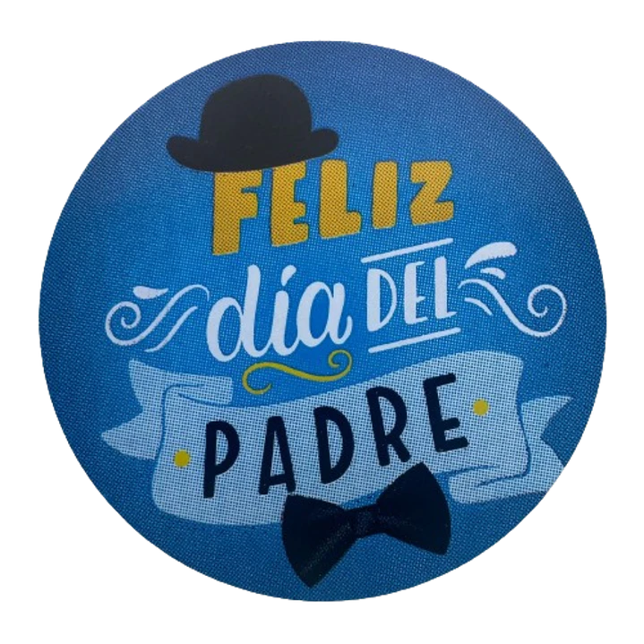 Sticker Feliz Dia Papa A 100un 38mm 3