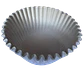 Capsulas Cupcake Plateadas 80un E115xIn45mm - Miniatura 2