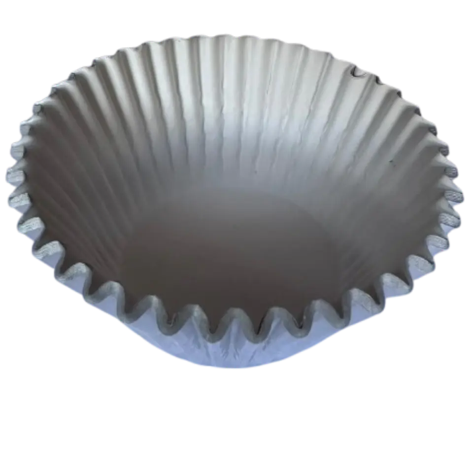 Capsulas Cupcake Plateadas 80un E115xIn45mm 2