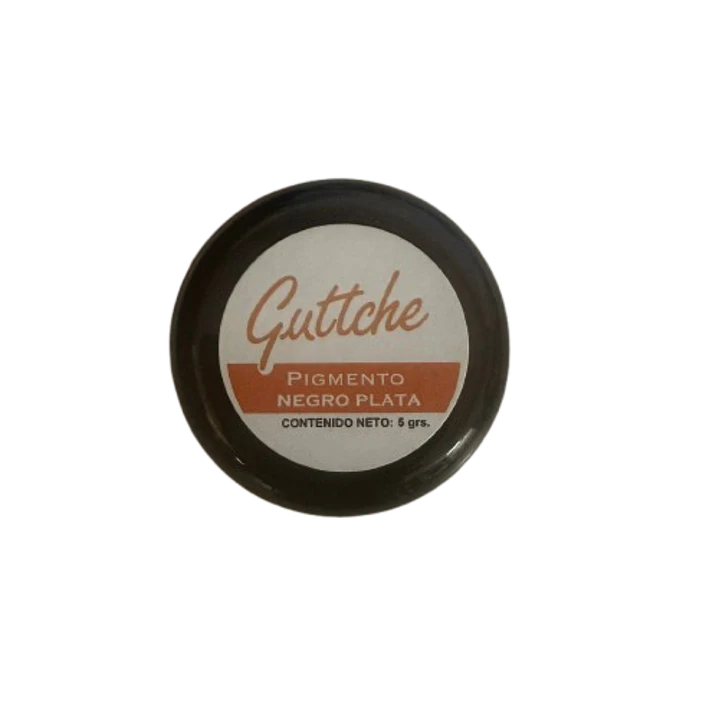 Pigmento Matizador Negro Plata Comestible Guttche 5g 1