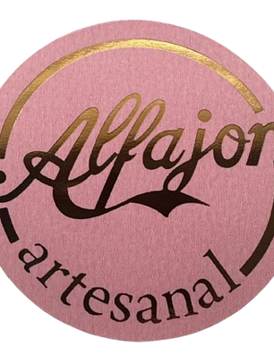 Sticker Alfajor Rosado 100un 38mm