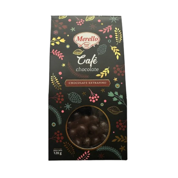 Cafe Bañado en Chocolate Extrafino Merello 120g 1