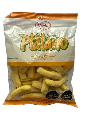 Gomitas Platano Merello 170g