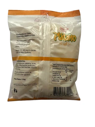 Gomitas Platano Merello 170g