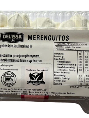 Merenguitos Coctail Delissa 150g