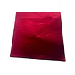Papel Aluminio Para Bombon Rojo 100un 10x10cm - Miniatura 1