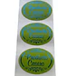 Sticker Producto Casero Verde Pistacho 100un 38mm - Miniatura 2