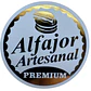 Sticker Alfajor Blanco Dorado 100un 38mm - Miniatura 1