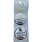 Sticker Alfajor Blanco Dorado 100un 38mm - Miniatura 2