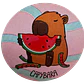 Sticker Capibara 6 Diseños 100un 38mm - Miniatura 4