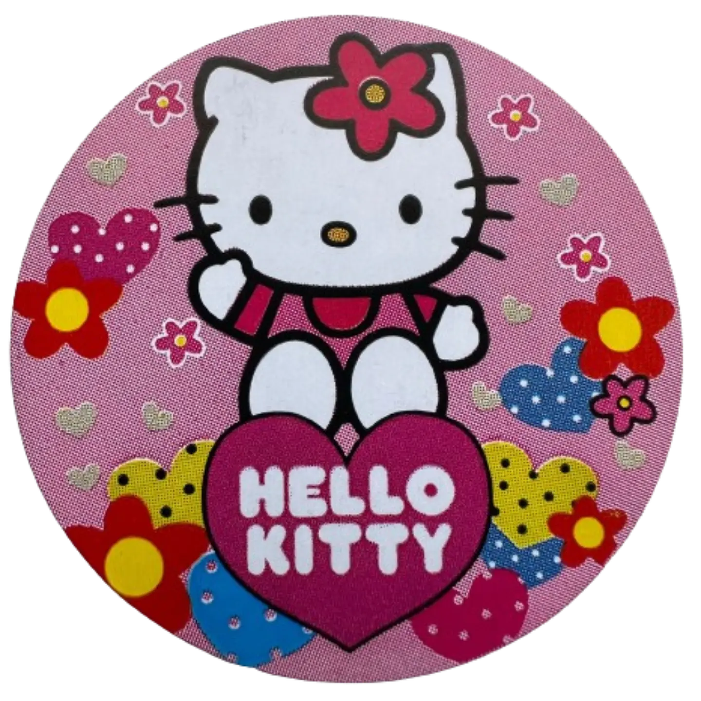 Sticker Hello Kitty 6 Diseños 100un 38mm 7