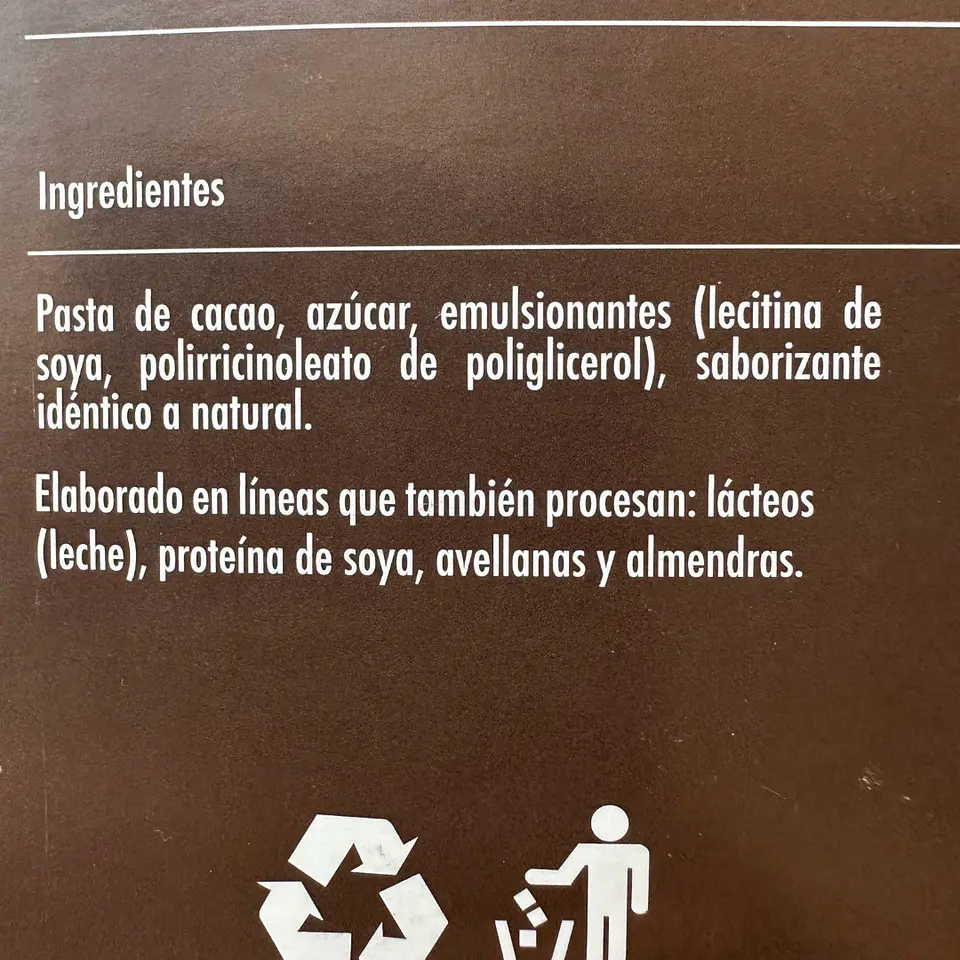 Chocolate 72% Cacao Amargo Monedas 832 Neucober 1kg 3