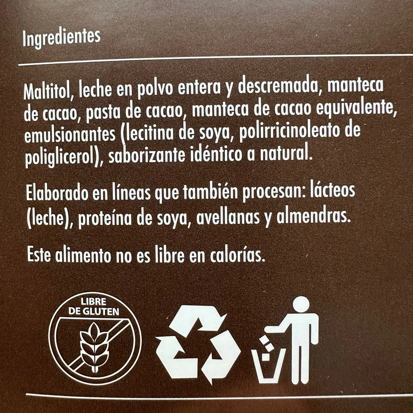 Chocolate 39% Cacao Leche Sin Azucar Monedas Neucober 1kg 2