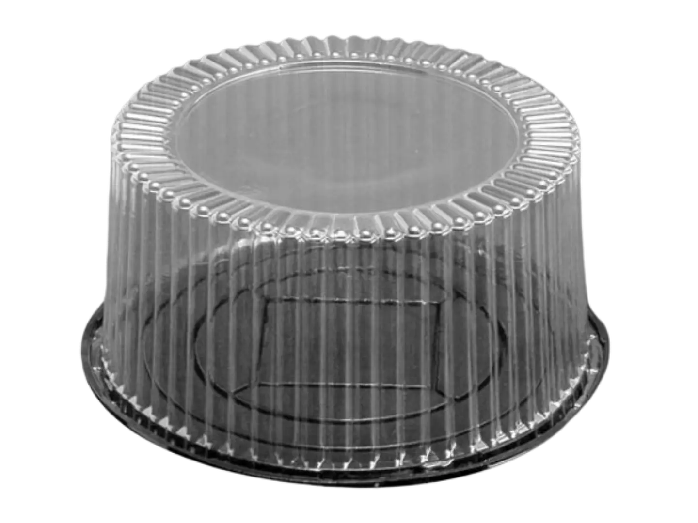 Cupula Redonda Plastico Torta 1025-5 26x12cm 1
