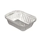Pack 20 Envase Aluminio C-10 Con Tapa Transparente 11x9x4cm - Miniatura 2
