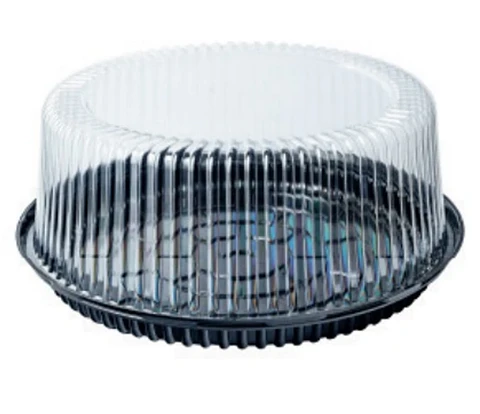 Pack 5 Cupula Redonda Plastico Torta 380A 33x13,7cm