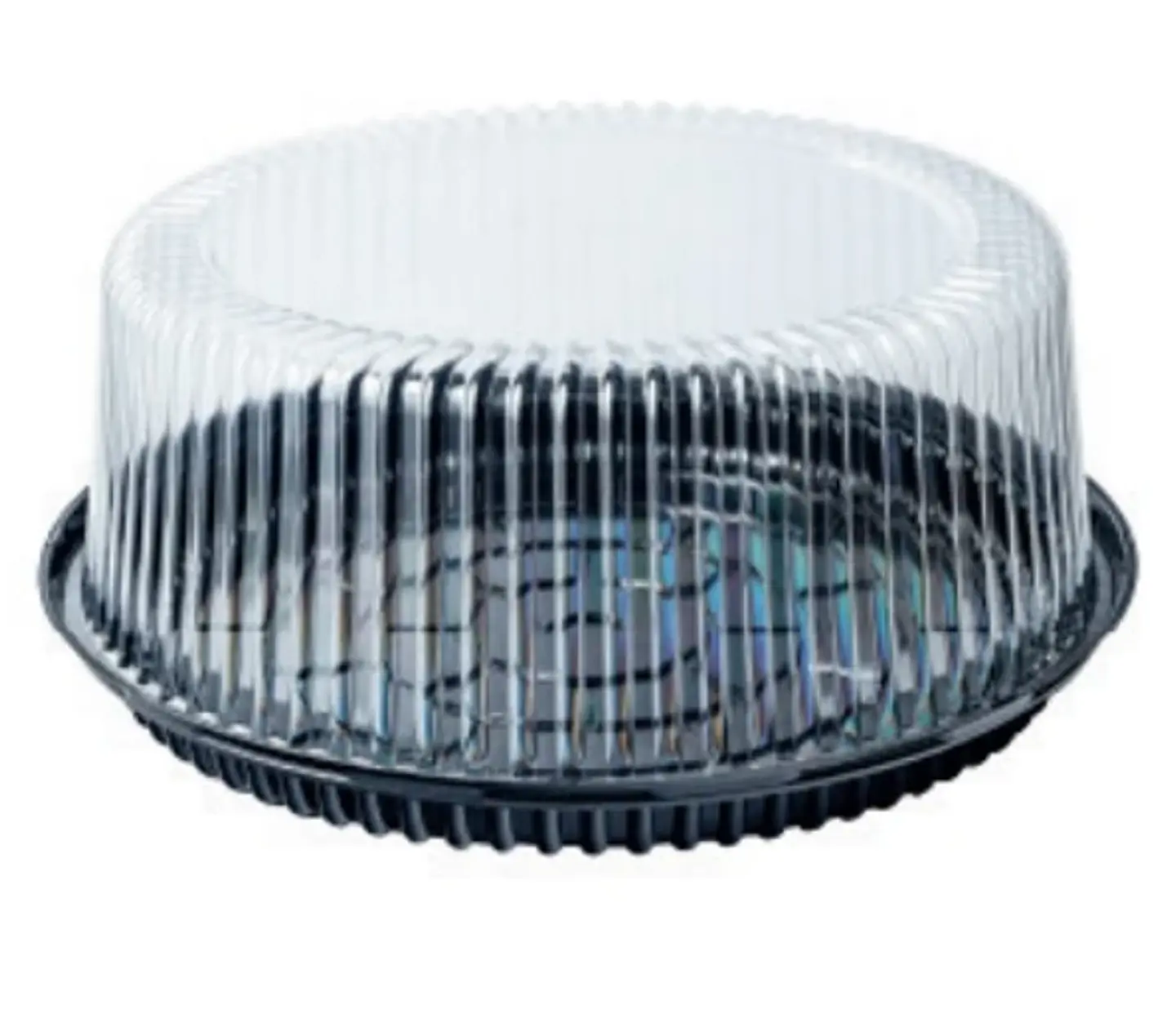 Pack 5 Cupula Redonda Plastico Torta 380A 33x13,7cm 1