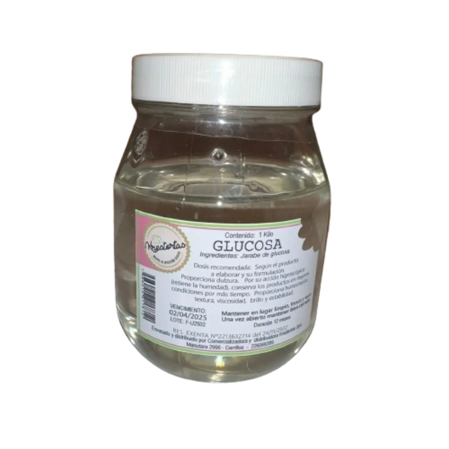 Glucosa Liquida En Pote Kreatortas 1kg 1