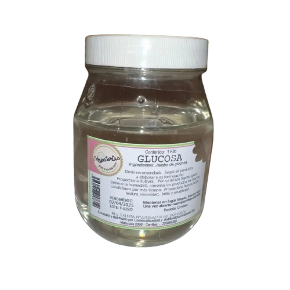 Glucosa Liquida En Pote Kreatortas 1kg 1