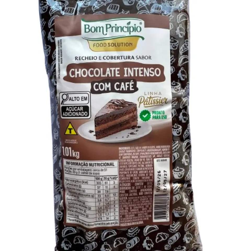 Relleno Chocolate Intenso Con Cafe Bon Principio 1 kg 2