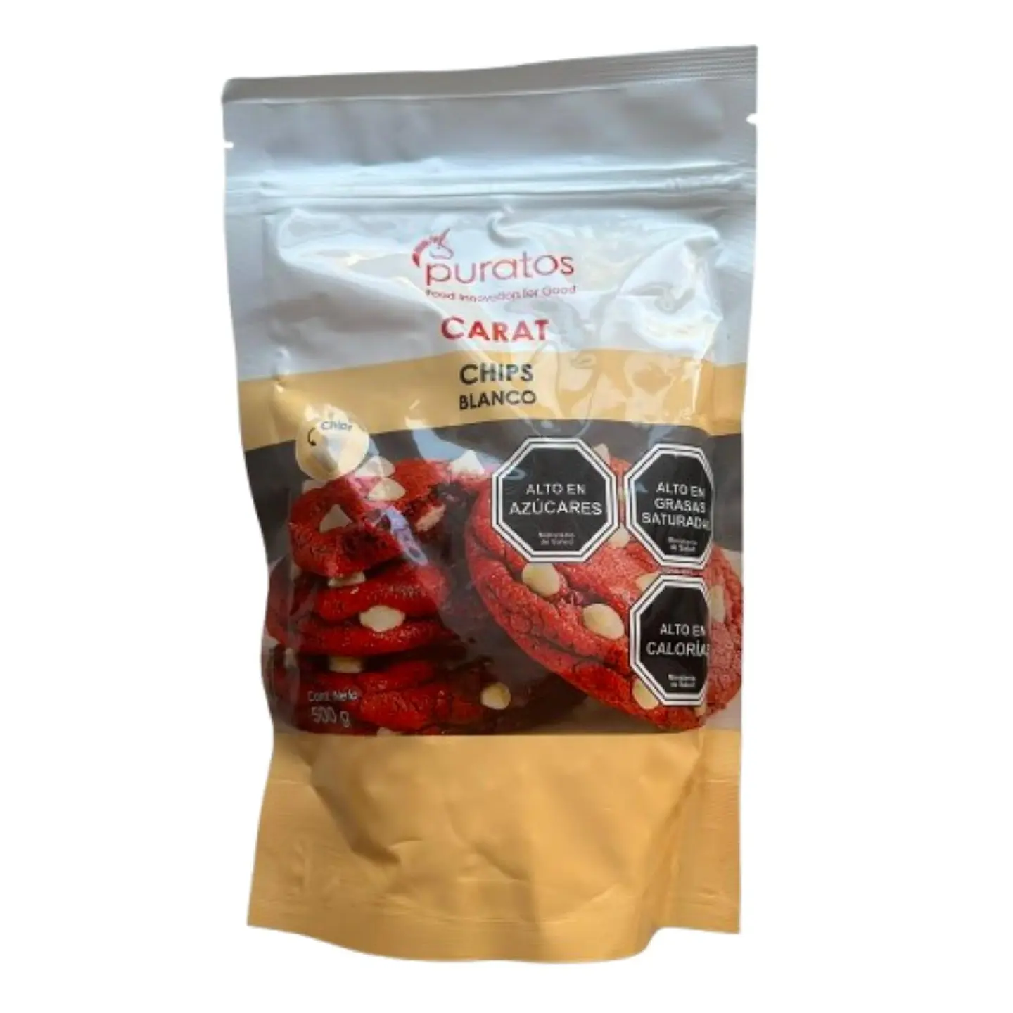 Chips Chocolate Blanco Carat Puratos 500g 1