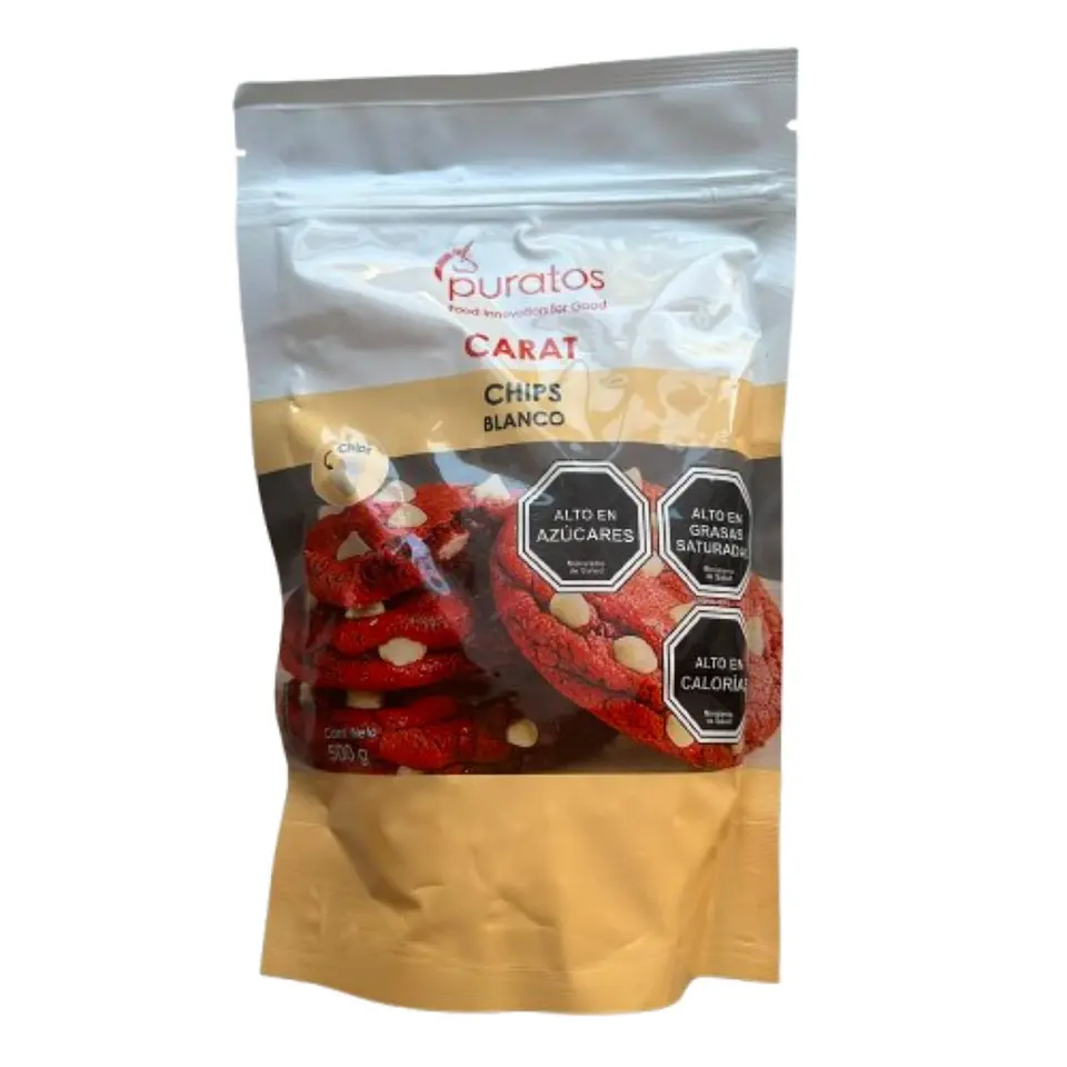 Chips Chocolate Blanco Carat Puratos 500g 1
