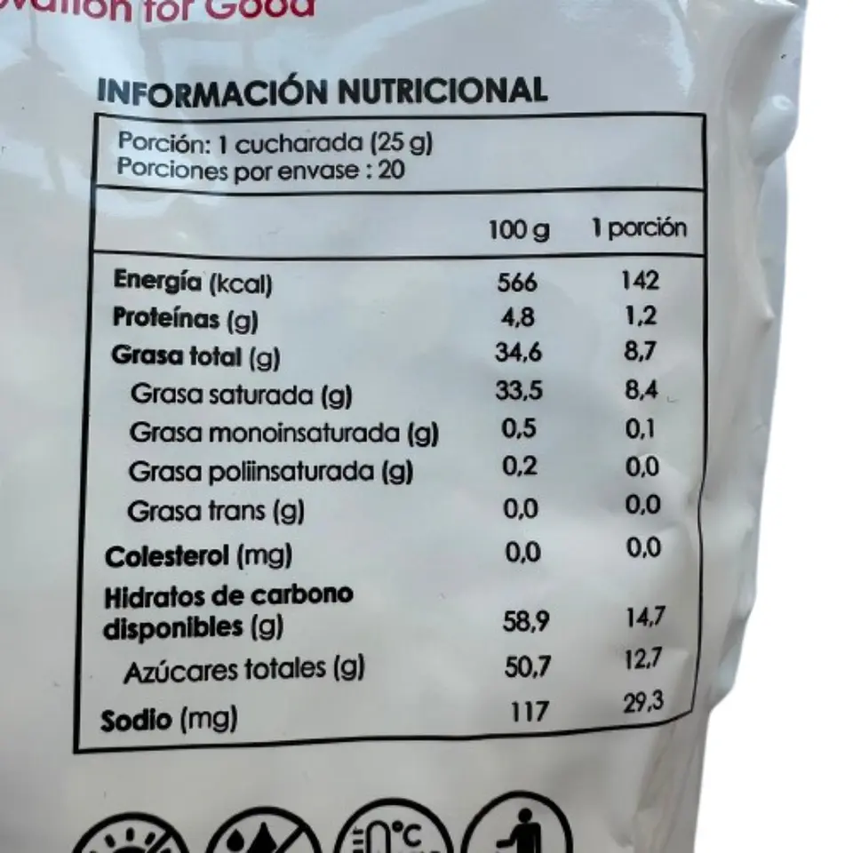 Chips Chocolate Blanco Carat Puratos 500g 3
