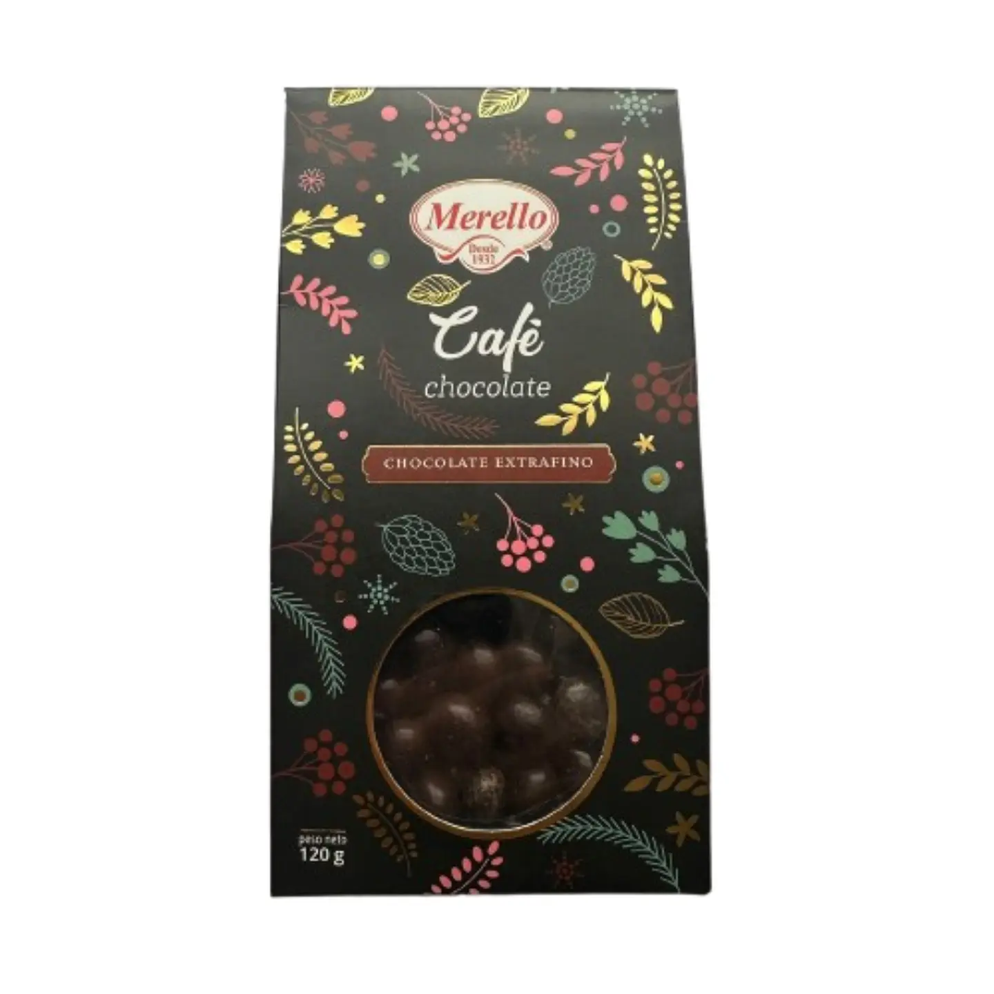 Cafe Bañado en Chocolate Extrafino Merello 120g 1