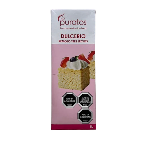 Remojo Liquido Tres Leches Dulcerio Puratos 1L
