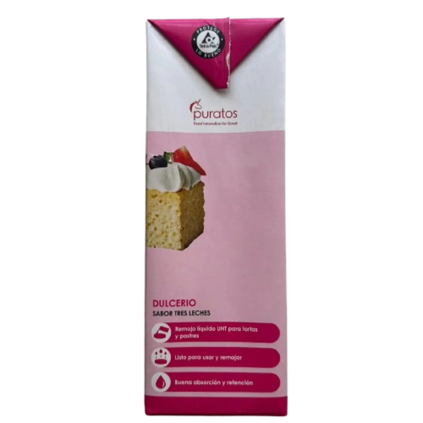 Remojo Liquido Tres Leches Dulcerio Puratos 1L 2