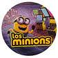 Sticker Minions 6 Diseños 100un 38mm - Miniatura 3
