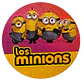 Sticker Minions 6 Diseños 100un 38mm - Miniatura 4