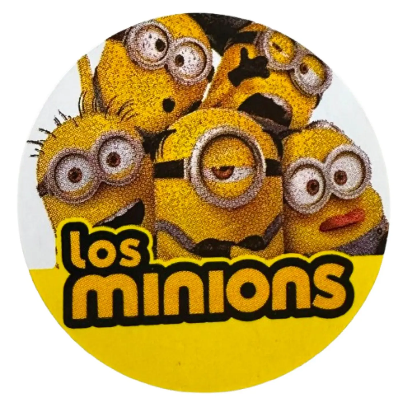 Sticker Minions 6 Diseños 100un 38mm 6