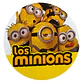 Sticker Minions 6 Diseños 100un 38mm - Miniatura 6