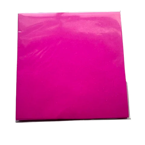 Papel Alfajor Rosado Ceresinado 100un 14x14cm