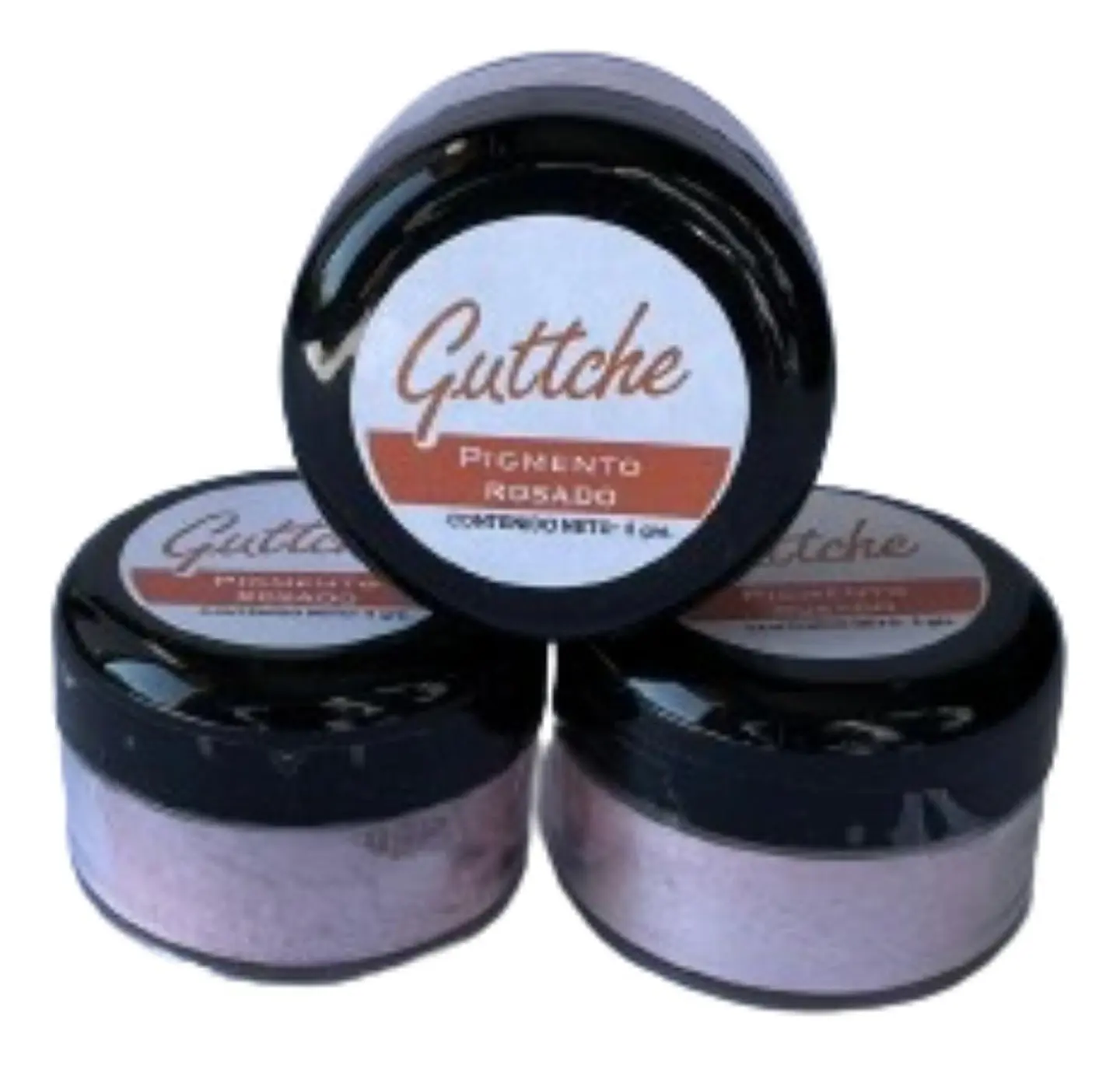 Pigmento Matizador Rosado Comestible Guttche 5g 1