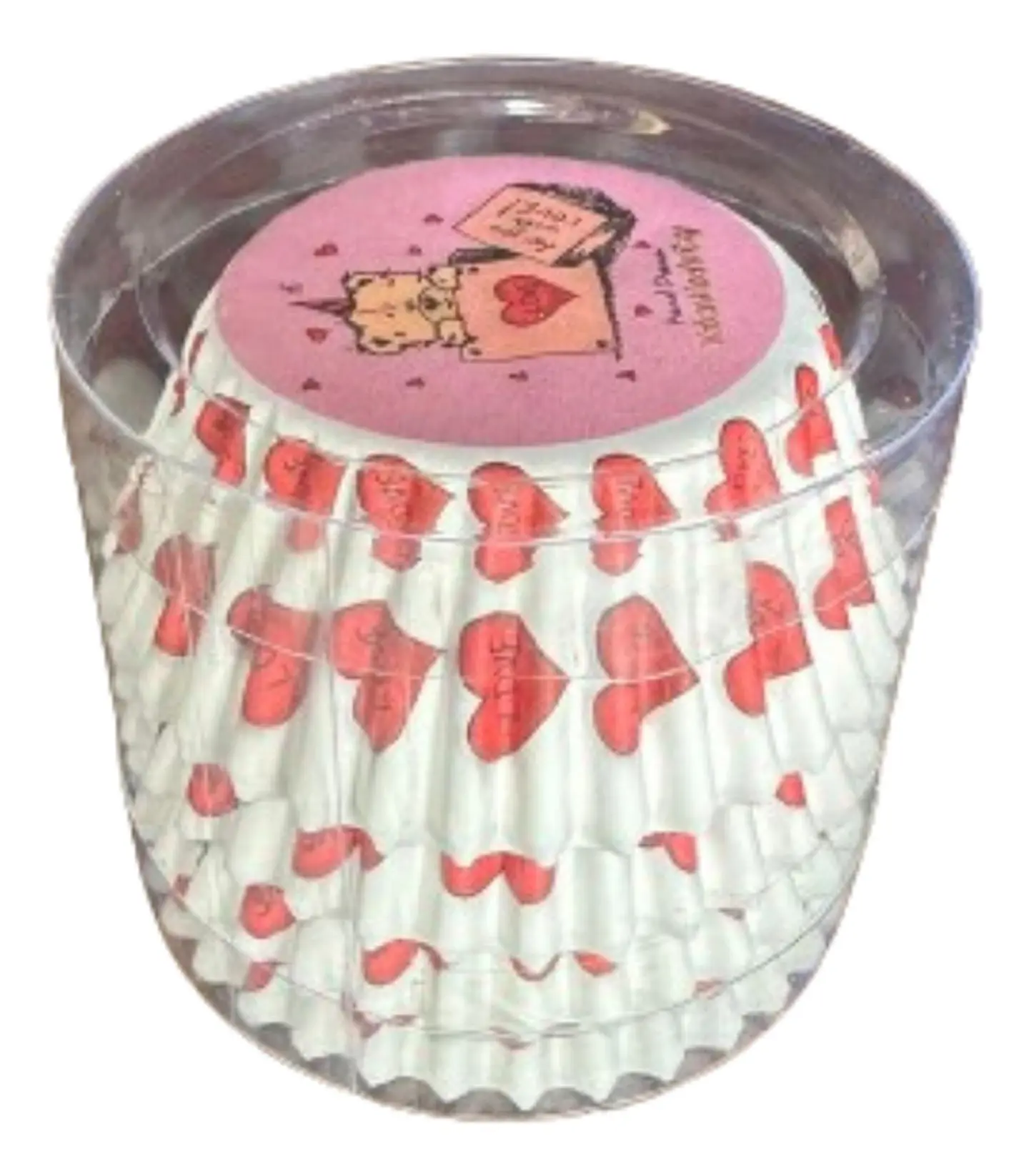 Capsulas Mini Cupcake Diseño D Osito 100un E75xIn35mm 2
