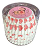 Capsulas Mini Cupcake Diseño D Osito 100un E75xIn35mm - Miniatura 2