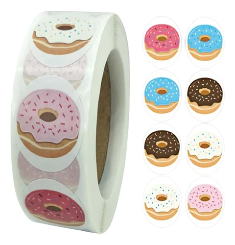 Sticker Donas 50 pcs